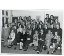 Afscheid gemeenteraad Oosterzele, 1976
