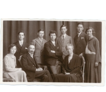 Familie Van Hecke - Van Peteghem, Zaffelare, 1930
