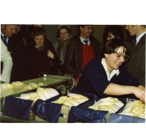 Bedrijfsbezoek witloofbedrijf, Frankrijk, jaren 1980