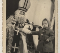 Op de foto met Sinterklaas