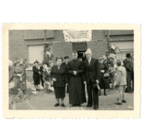 Feest voor de priesterwijding van Raymond Van De Vijver, Oordegem, 1952