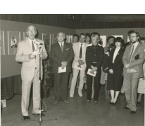 Opening 15de fototentoonstelling Fotoclub Nieuw Gent, 5 oktober 1984
