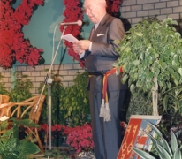 Toespraak burgemeester Jean De Schryver op zijn afscheidsfeest, Zeveneken, 31 mei 1992