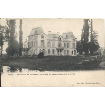 MELLE. - CHATEAU DES FOUGÈRES, AU BARON DE SAINT-GÉNOIS DES MOTTES.