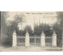 Melle - Château Les Fougères - Entrée du Jardin