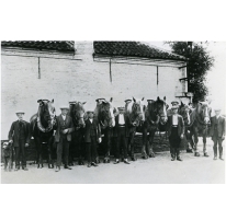 De familie Sedeyn, transportbedrijf, Merelbeke, 1928