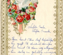 Nieuwjaarsbrief aan ouders door Lutgart De Block, 1960-1965