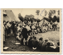 Op Chirokamp in tenten in de Ardennen, 1950-1955