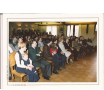 Volle zaal bij afscheid burgemeester Otte, Sint-Lievens-Houtem, 1994