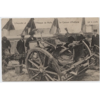 Ontploft artilleriestuk, Melle, 1914-1916