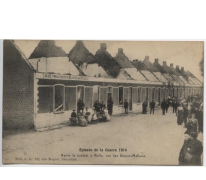 Straat der twaalf huizen, Melle, 1914