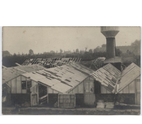 Beschadigde serres, Melle, 1914