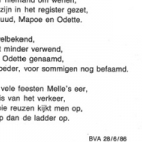 Geboortekaartje van de reuzen Ruut, Mapoe en Odette