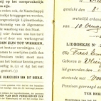 Inschrijvingsboekje, Vlierzele, 1903-1919