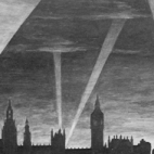 Zeppelindreiging boven Londen, 1915