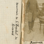 Notititeboekje Gustave Steurbaut, uit WO I, 1914-1916
