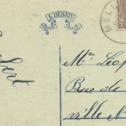 GONTRODE. - INGANG VAN HET DORP.