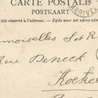 MELLE / Aan het postkantoor. - Au bureau des postes