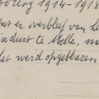 Resten van het opgeblazen viaduct, Melle, 1914-1918